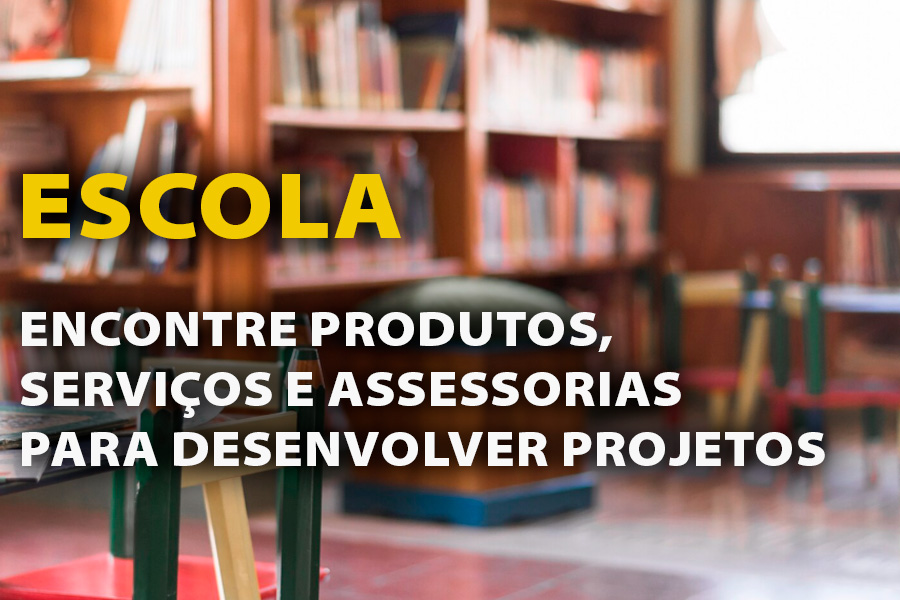para a escola